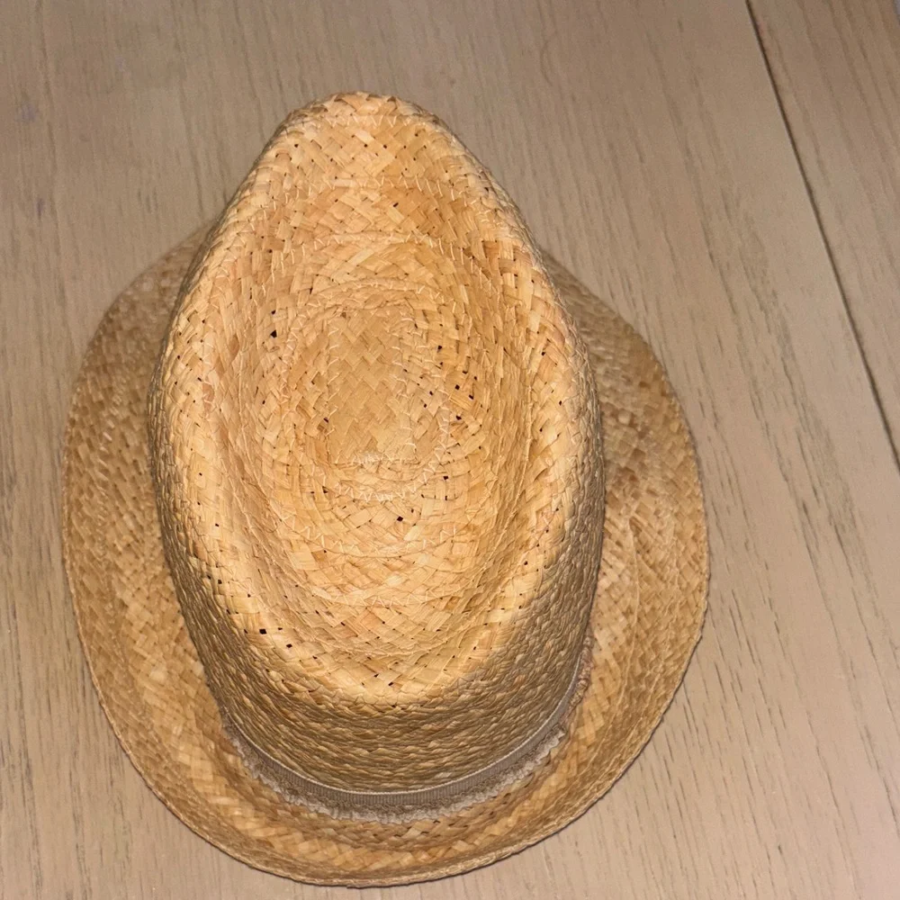 Classic Tan Straw Fedora for Men - Picture 7 of 7